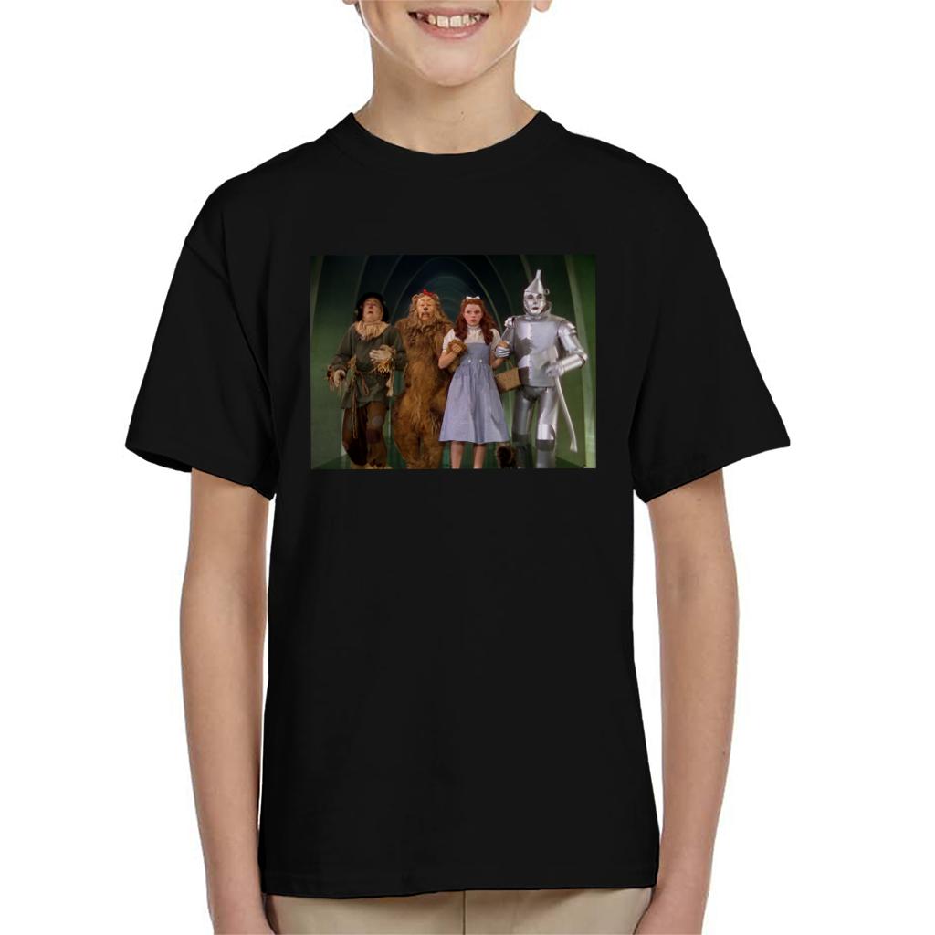 The Wizard Of Oz Halloween Characters Together Kid's T-Shirt-ALL + EVERY