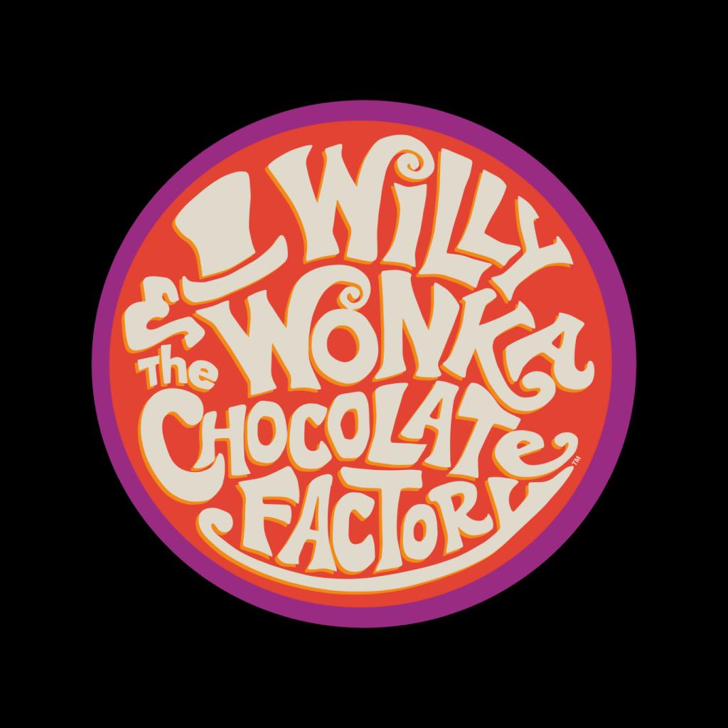 Willy Wonka and The Chocolate Factory Classic Logo Women's Sweatshirt-ALL + EVERY