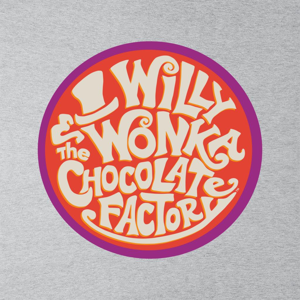 Willy Wonka and The Chocolate Factory Classic Logo Men's T-Shirt-ALL + EVERY