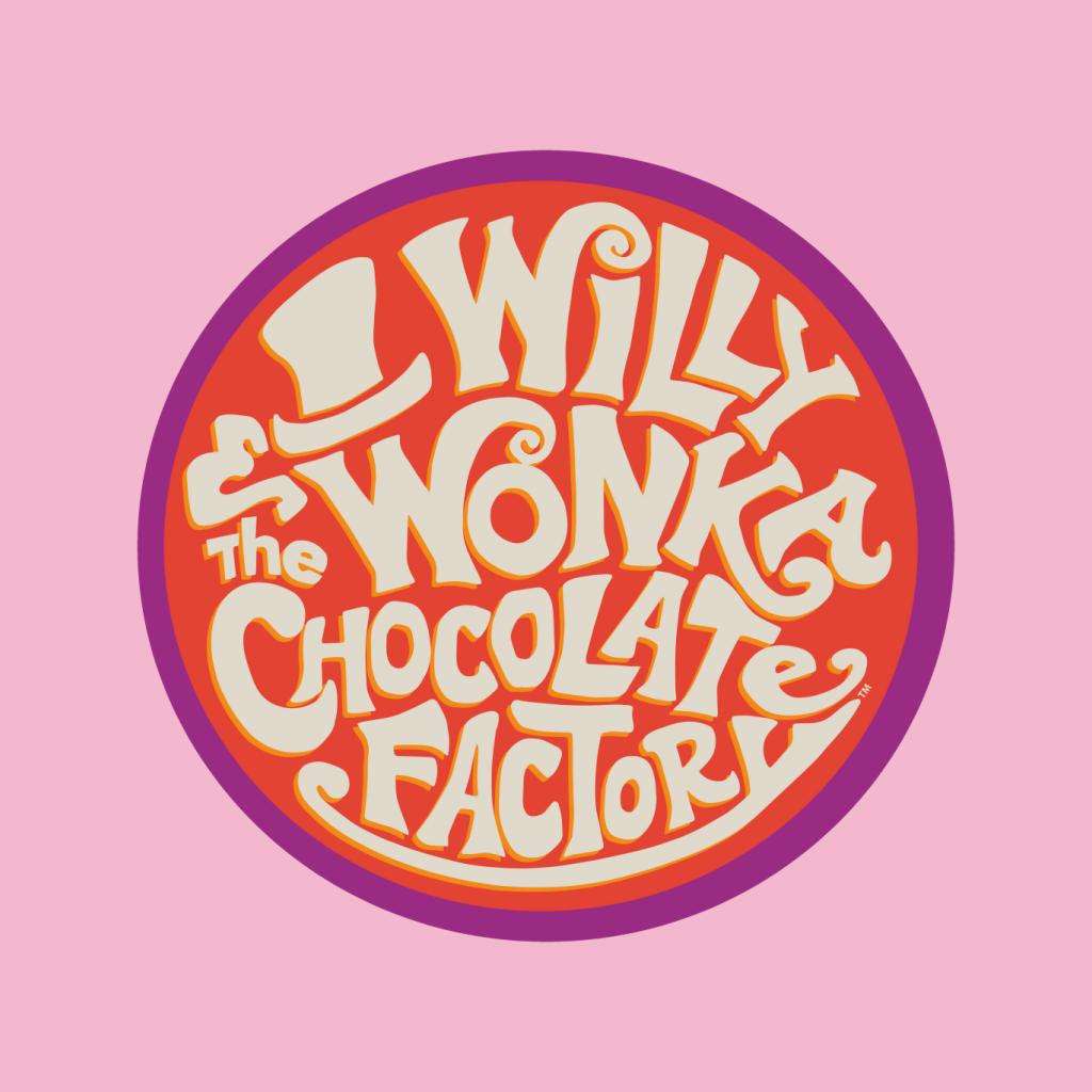 Willy Wonka and The Chocolate Factory Classic Logo Women's T-Shirt-ALL + EVERY