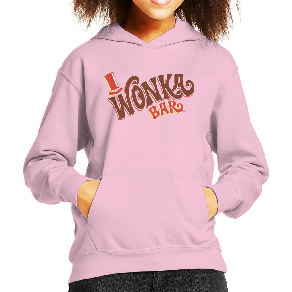 Willy Wonka and The Chocolate Factory Wonka Bar Kid's Hooded Sweatshirt-ALL + EVERY