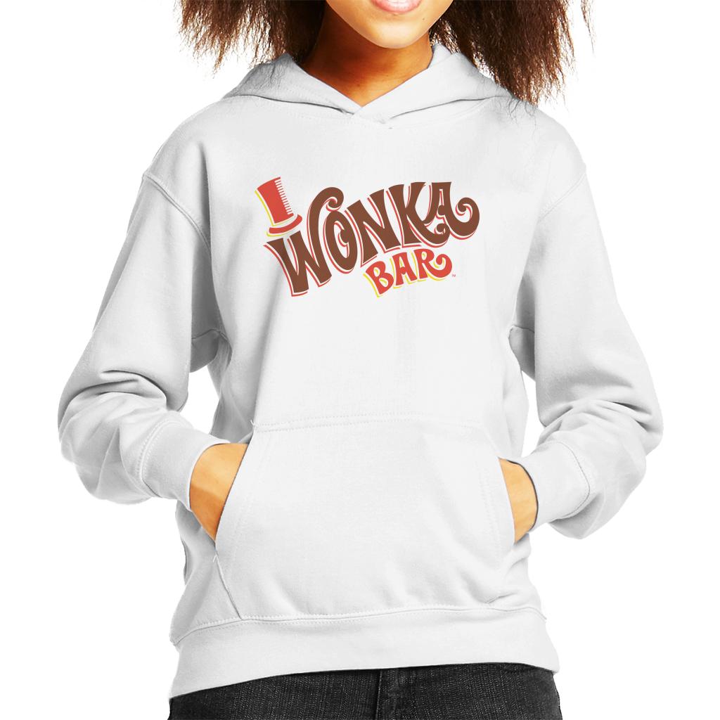 Willy Wonka and The Chocolate Factory Wonka Bar Kid's Hooded Sweatshirt-ALL + EVERY