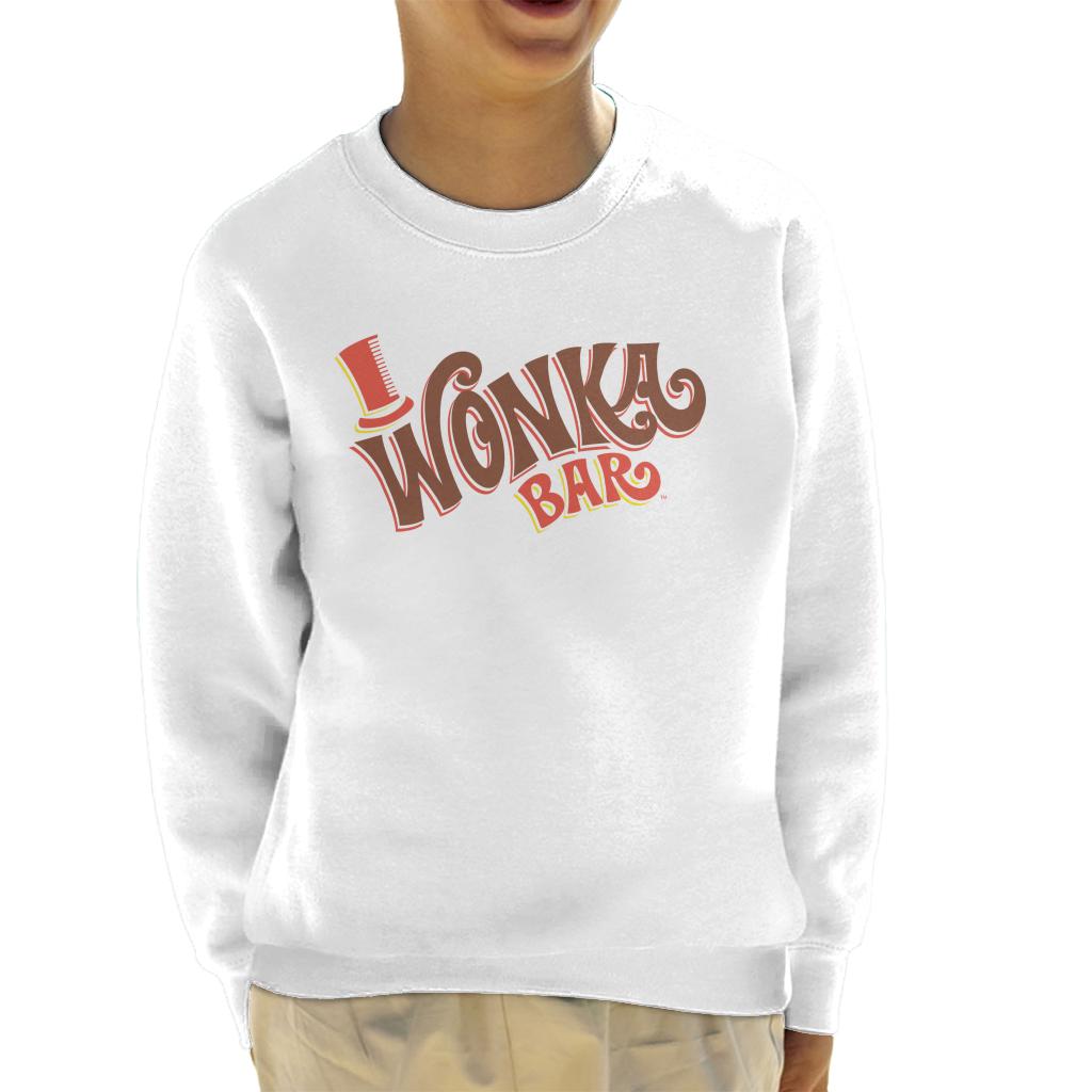 Willy Wonka and The Chocolate Factory Wonka Bar Kid's Sweatshirt-ALL + EVERY