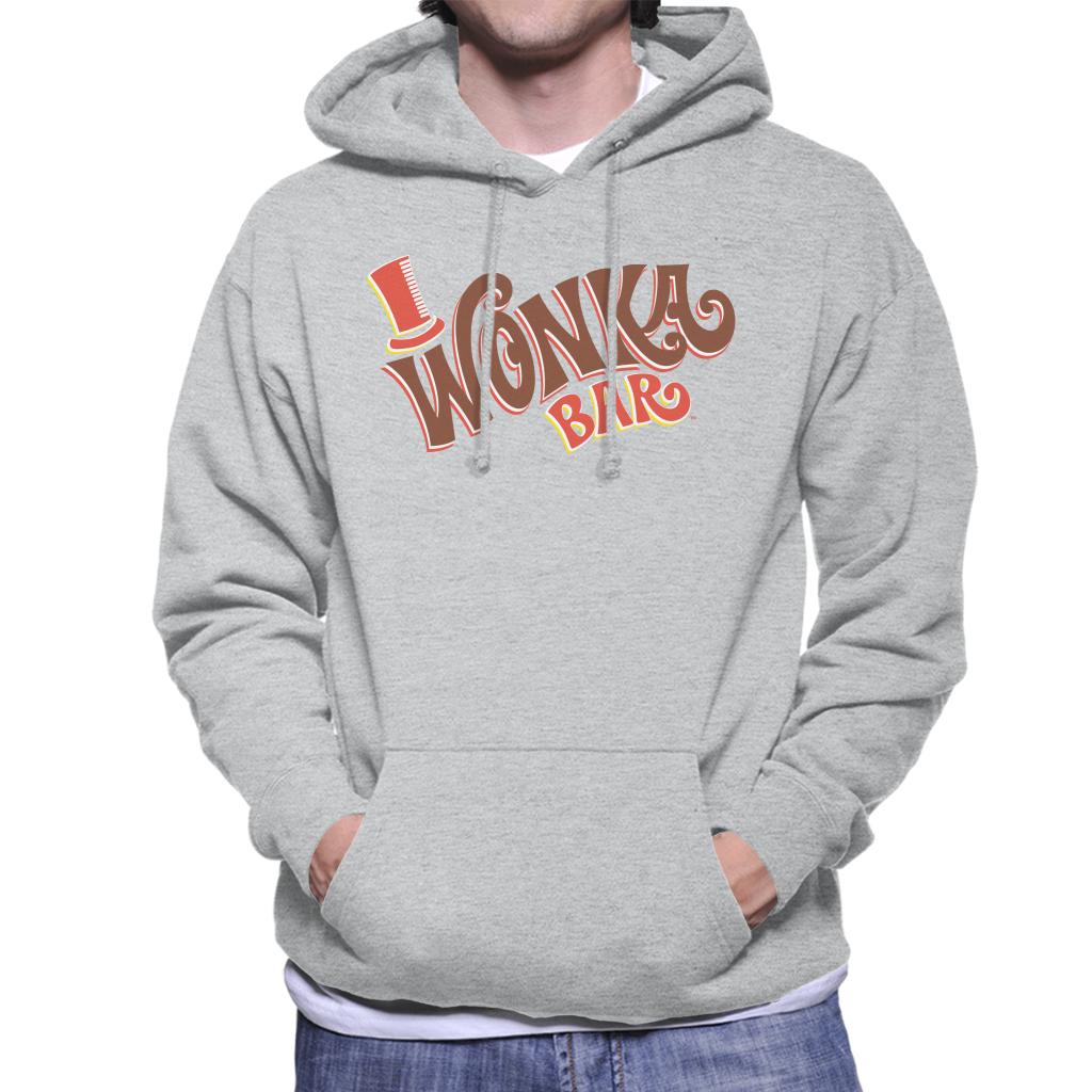 Willy Wonka and The Chocolate Factory Wonka Bar Men's Hooded Sweatshirt-ALL + EVERY