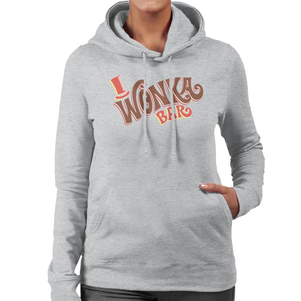 Willy Wonka and The Chocolate Factory Wonka Bar Women's Hooded Sweatshirt-ALL + EVERY