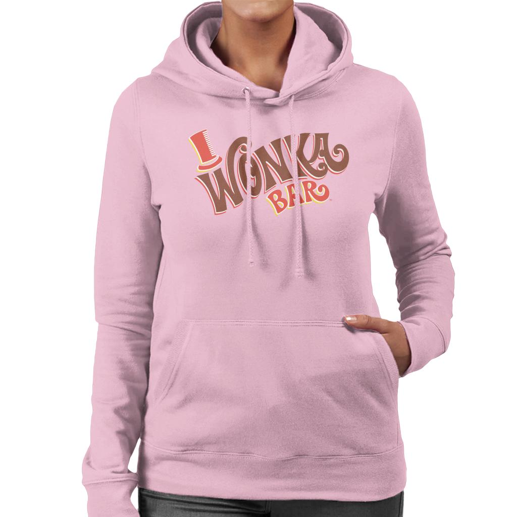 Willy Wonka and The Chocolate Factory Wonka Bar Women's Hooded Sweatshirt-ALL + EVERY