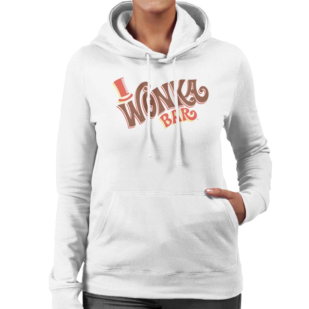 Willy Wonka and The Chocolate Factory Wonka Bar Women's Hooded Sweatshirt-ALL + EVERY