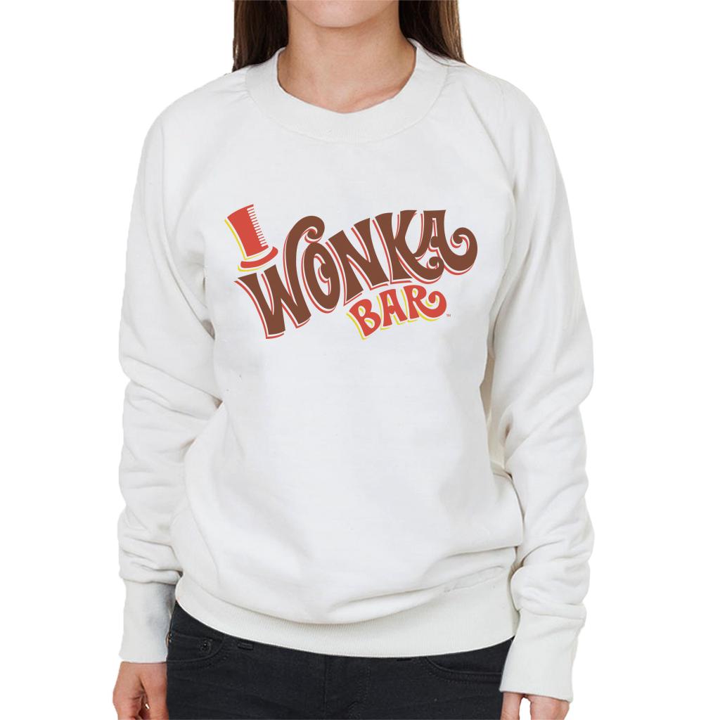 Willy Wonka and The Chocolate Factory Wonka Bar Women's Sweatshirt-ALL + EVERY