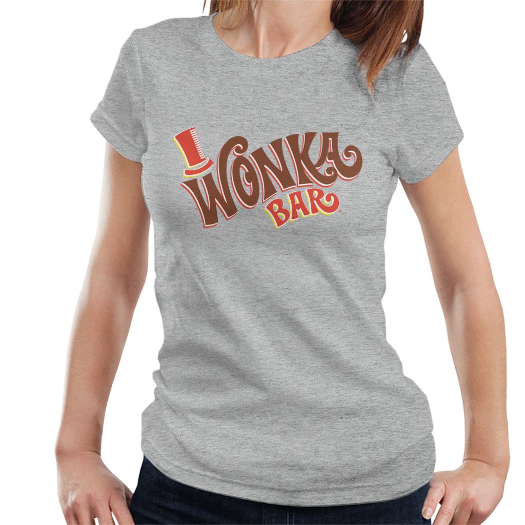 Willy Wonka and The Chocolate Factory Wonka Bar Women's T-Shirt-ALL + EVERY