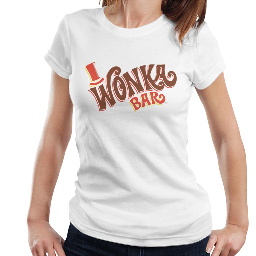 Willy Wonka and The Chocolate Factory Wonka Bar Women's T-Shirt-ALL + EVERY