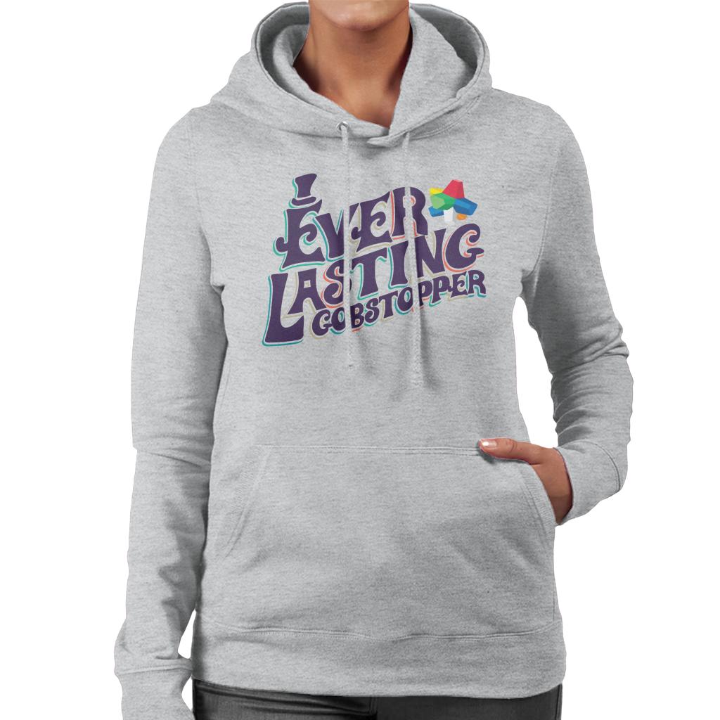 Willy Wonka and The Chocolate Factory Ever Lasting Gobstopper Women's Hooded Sweatshirt-ALL + EVERY