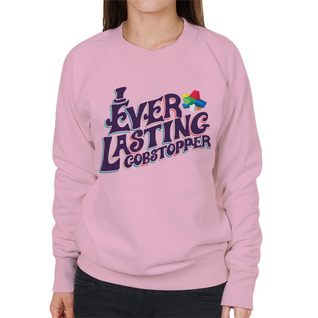 Willy Wonka and The Chocolate Factory Ever Lasting Gobstopper Women's Sweatshirt-ALL + EVERY