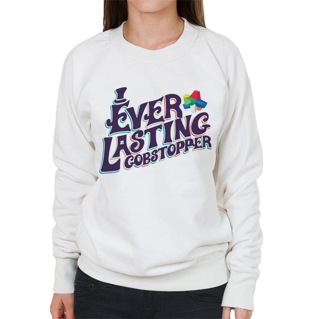 Willy Wonka and The Chocolate Factory Ever Lasting Gobstopper Women's Sweatshirt-ALL + EVERY