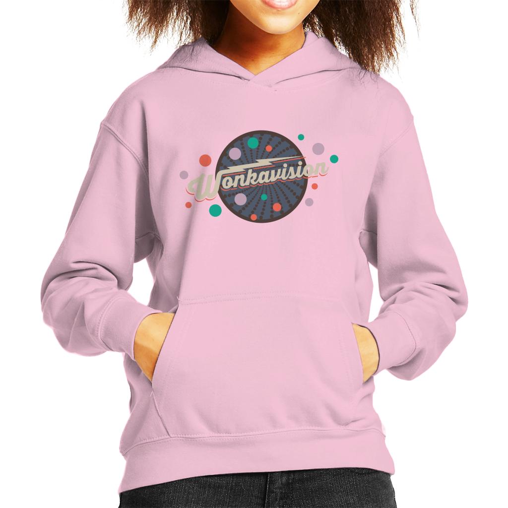 Willy Wonka and The Chocolate Factory Wonkavision Kid's Hooded Sweatshirt-ALL + EVERY