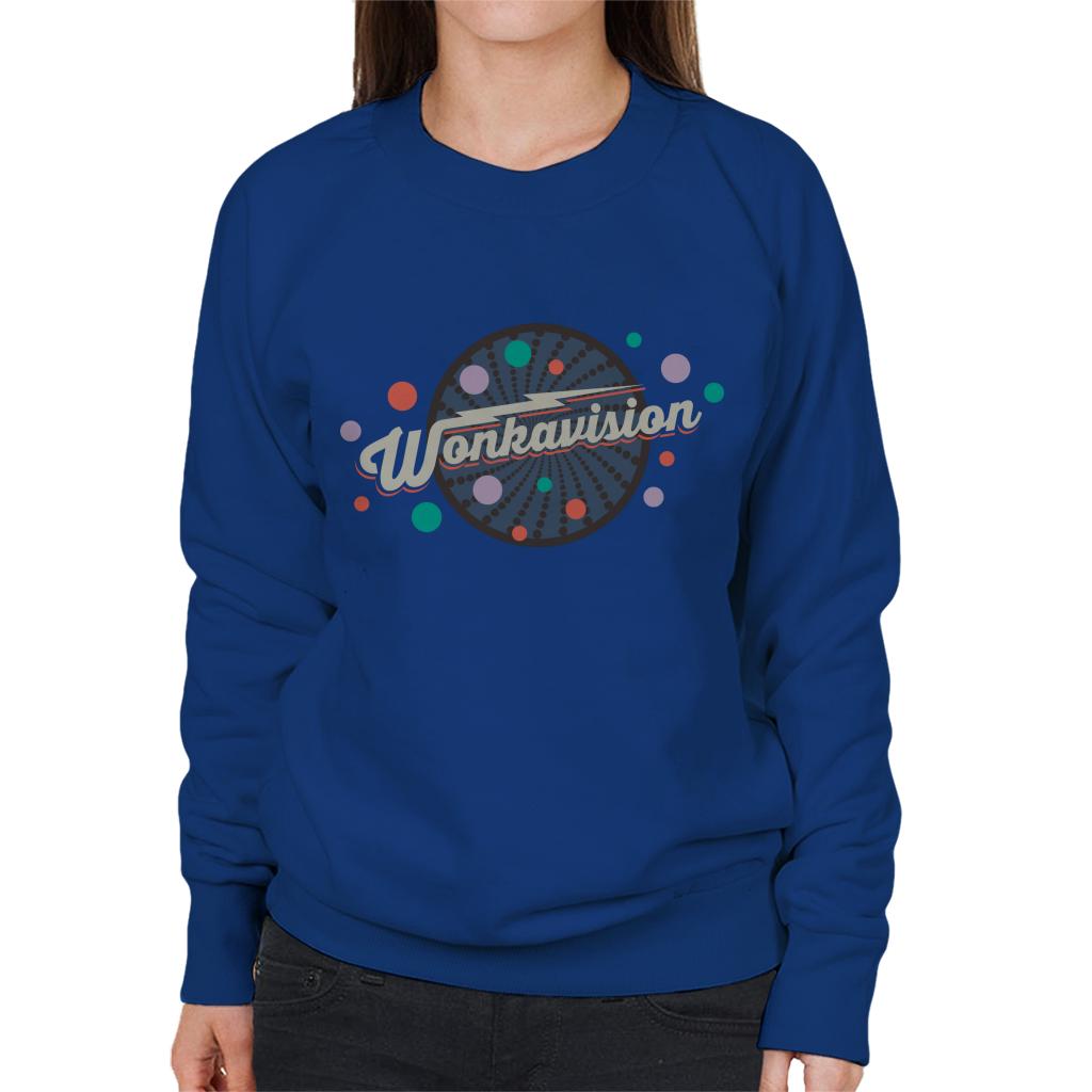 Willy Wonka and The Chocolate Factory Wonkavision Women's Sweatshirt-ALL + EVERY