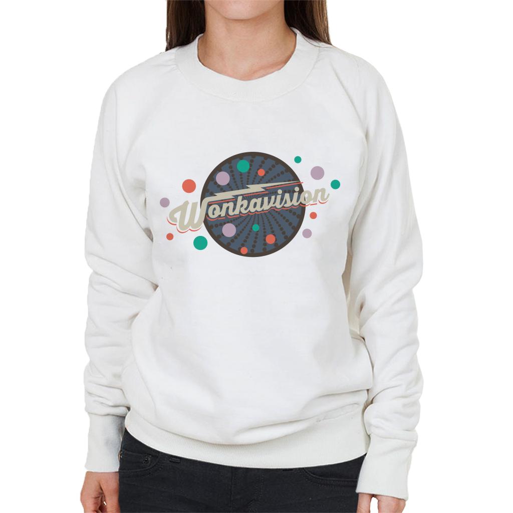 Willy Wonka and The Chocolate Factory Wonkavision Women's Sweatshirt-ALL + EVERY