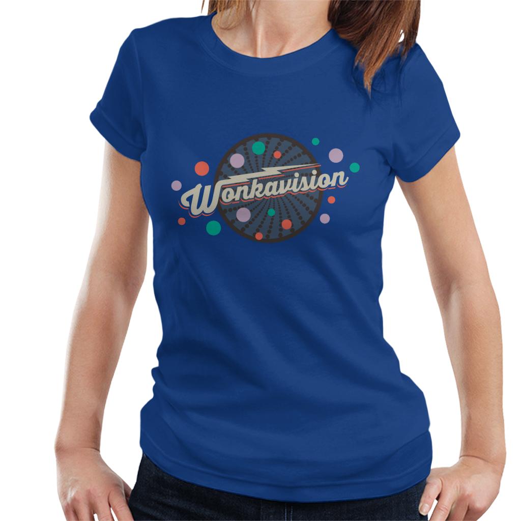 Willy Wonka and The Chocolate Factory Wonkavision Women's T-Shirt-ALL + EVERY