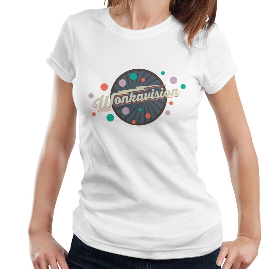 Willy Wonka and The Chocolate Factory Wonkavision Women's T-Shirt-ALL + EVERY