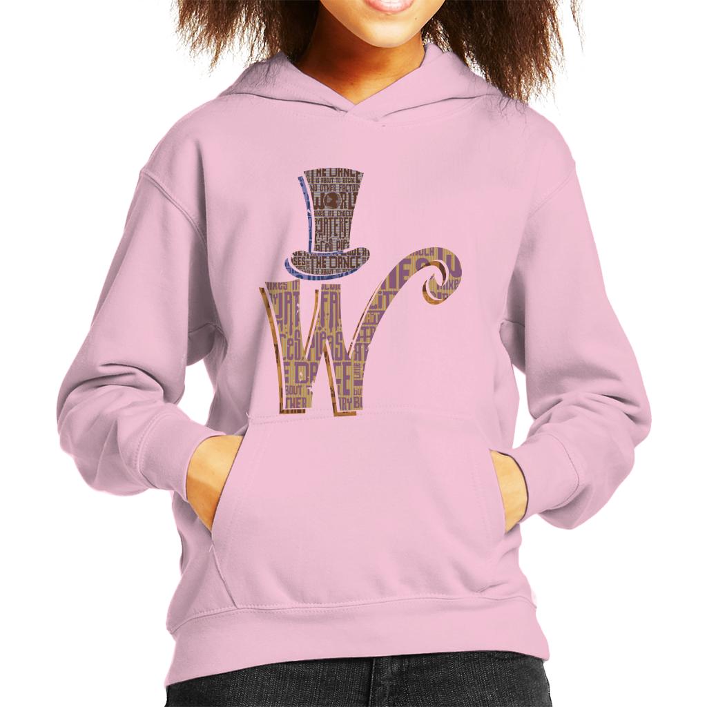 Willy Wonka and The Chocolate Factory Top Hat W Kid's Hooded Sweatshirt-ALL + EVERY