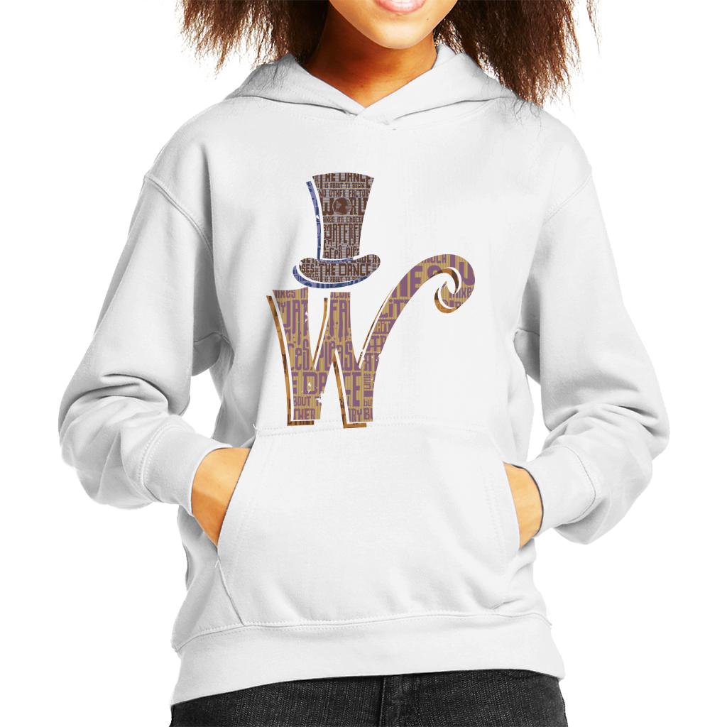 Willy Wonka and The Chocolate Factory Top Hat W Kid's Hooded Sweatshirt-ALL + EVERY