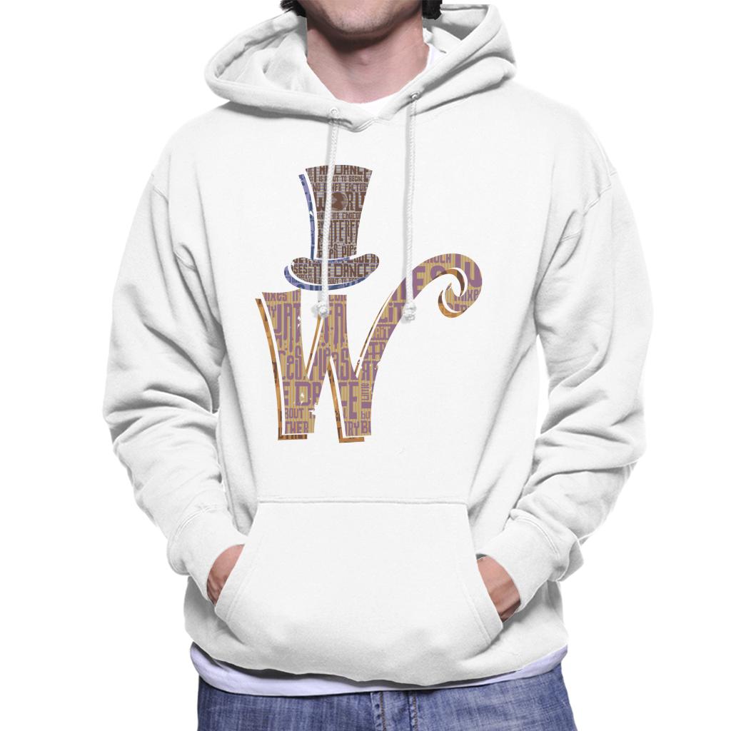 Willy Wonka and The Chocolate Factory Top Hat W Men's Hooded Sweatshirt-ALL + EVERY