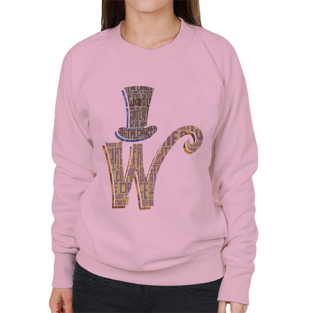 Willy Wonka and The Chocolate Factory Top Hat W Women's Sweatshirt-ALL + EVERY