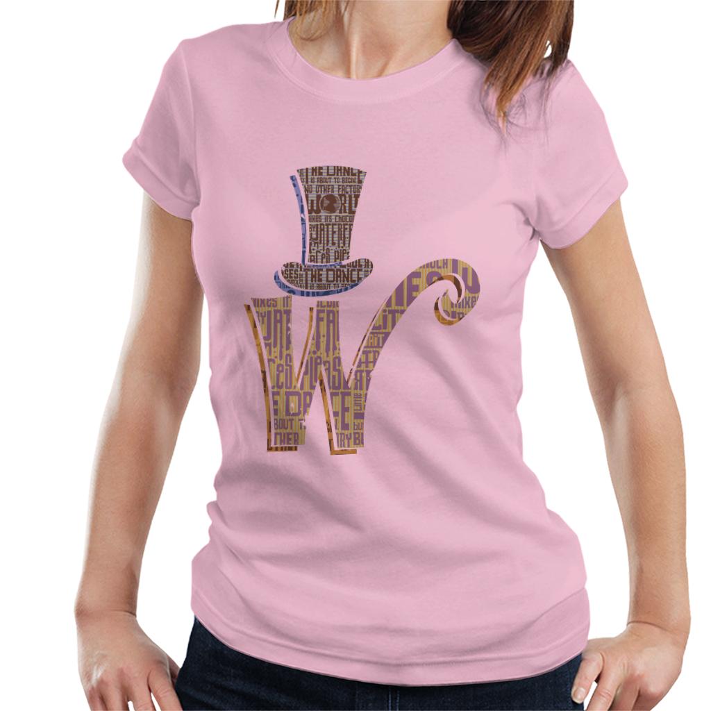 Willy Wonka and The Chocolate Factory Top Hat W Women's T-Shirt-ALL + EVERY