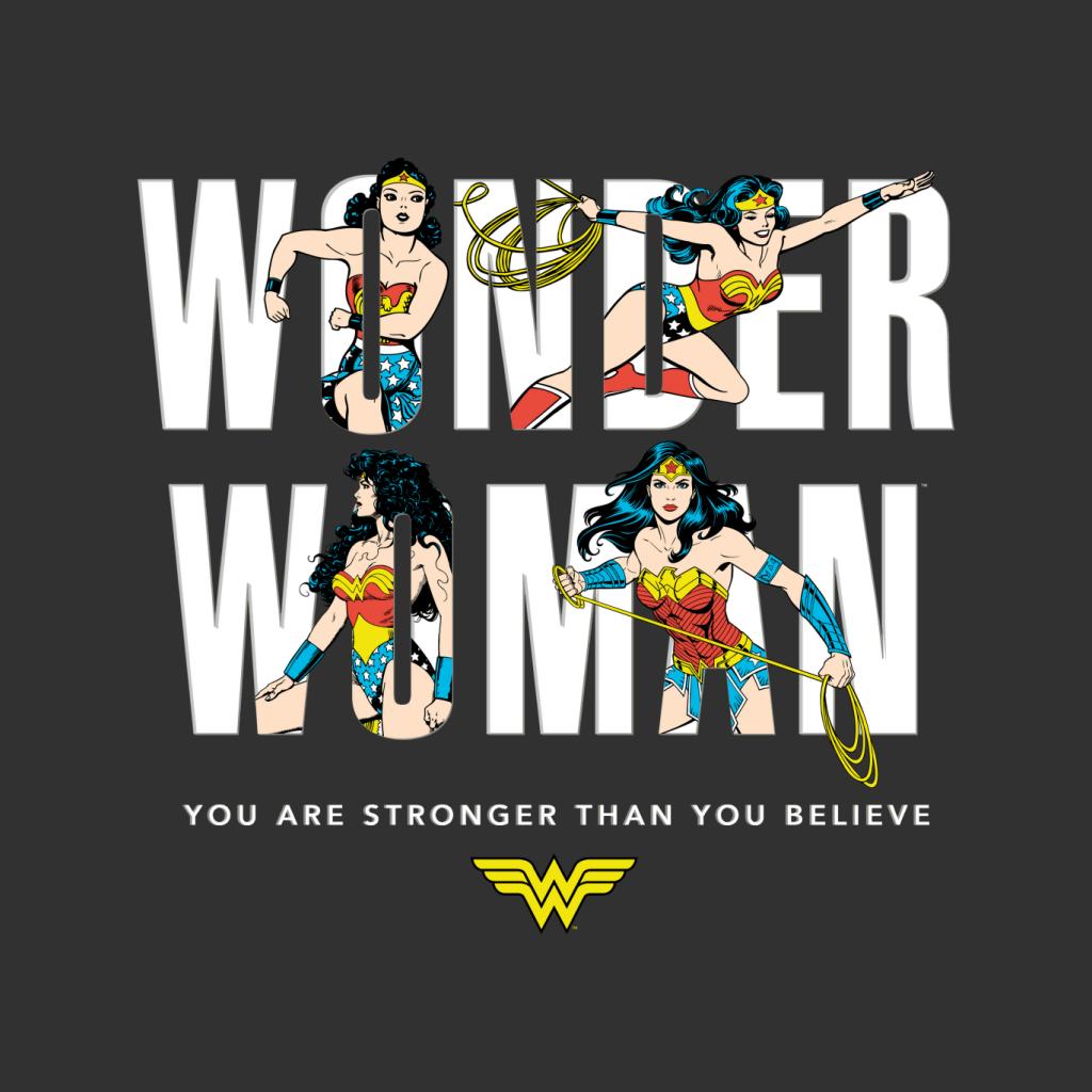 Wonder Woman You Are Stronger Than You Believe Men's T-Shirt-ALL + EVERY