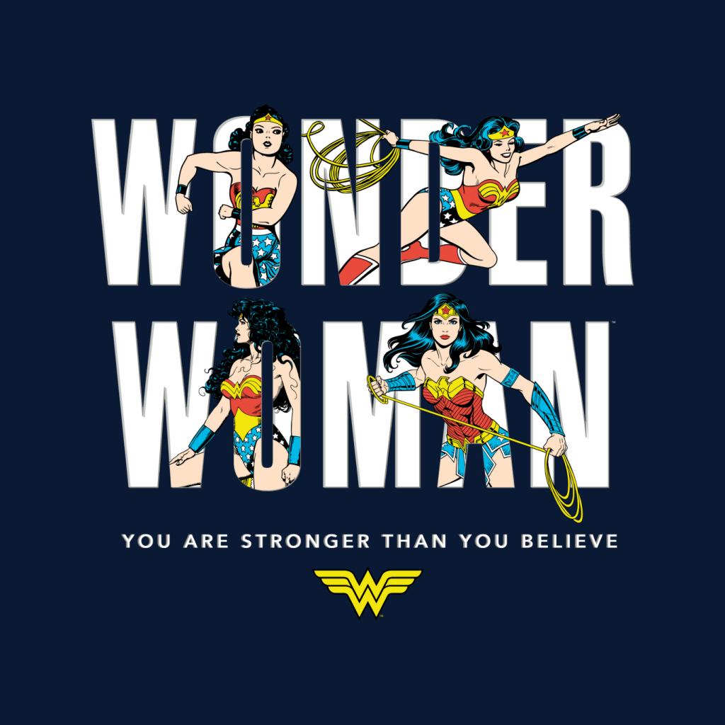 Wonder Woman You Are Stronger Than You Believe Kid's Sweatshirt-ALL + EVERY