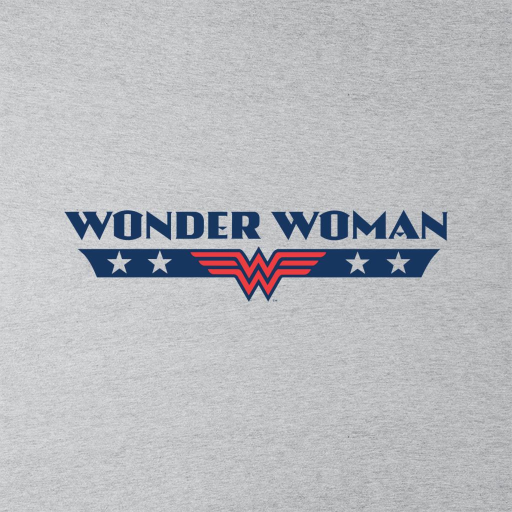 Wonder Woman Stars Logo Men's T-Shirt-ALL + EVERY