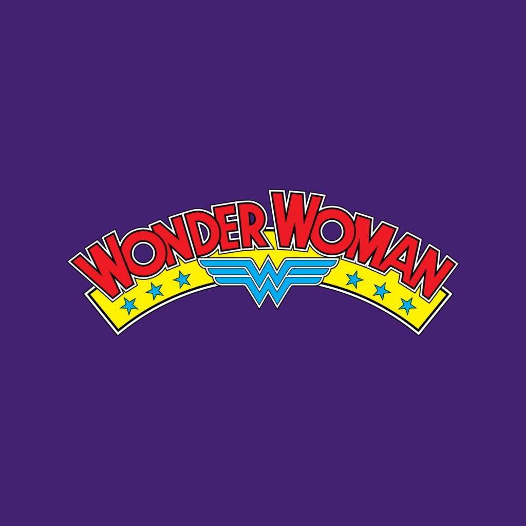 Wonder Woman Blue Stars Logo Kid's T-Shirt-ALL + EVERY