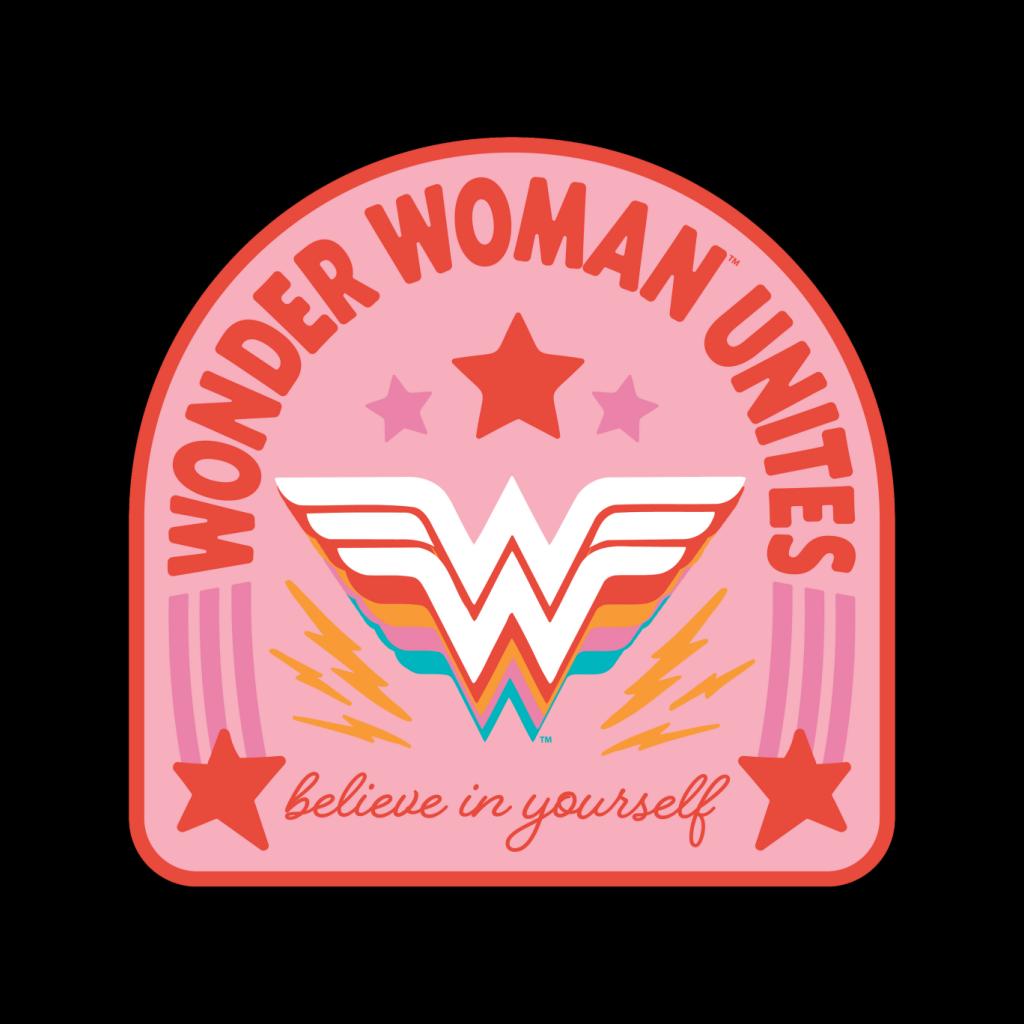 Wonder Woman Unites Believe In Yourself Women's Sweatshirt-ALL + EVERY