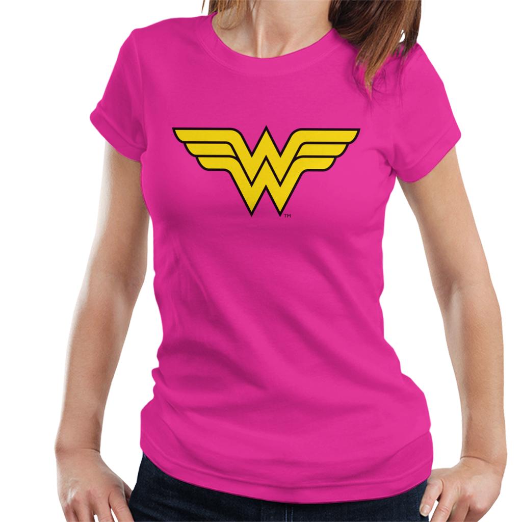 Wonder Woman Classic Logo Women's T-Shirt-ALL + EVERY