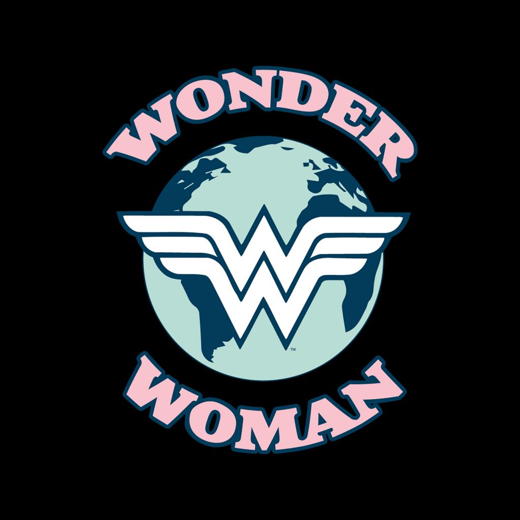 Wonder Woman Globe Logo Women's Hooded Sweatshirt-ALL + EVERY