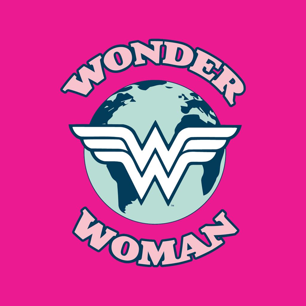 Wonder Woman Globe Logo Women's Hooded Sweatshirt-ALL + EVERY