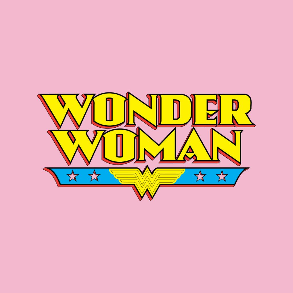 Wonder Woman Yellow Logo Women's Sweatshirt-ALL + EVERY