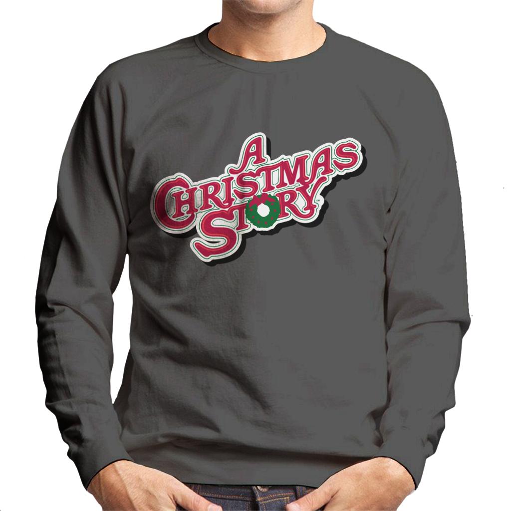 A Christmas Story Cinematic Logo Men's Sweatshirt