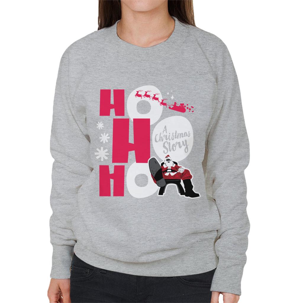A Christmas Story Ho Ho Ho Women's Sweatshirt