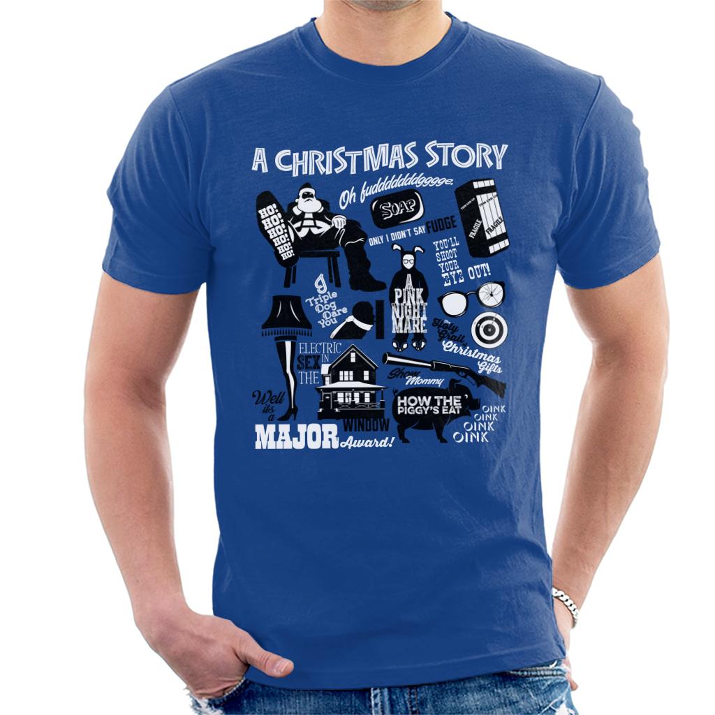 A Christmas Story Quote Montage Men's T-Shirt