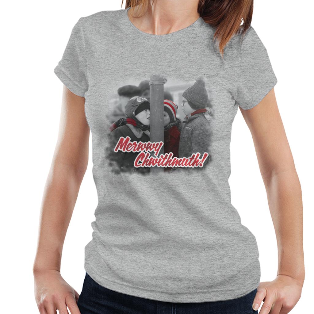 A Christmas Story The Triple Dog Dare Scene Women's T-Shirt