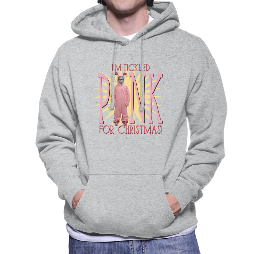 A Christmas Story I'm Tickled Pink For Christmas Men's Hooded Sweatshirt