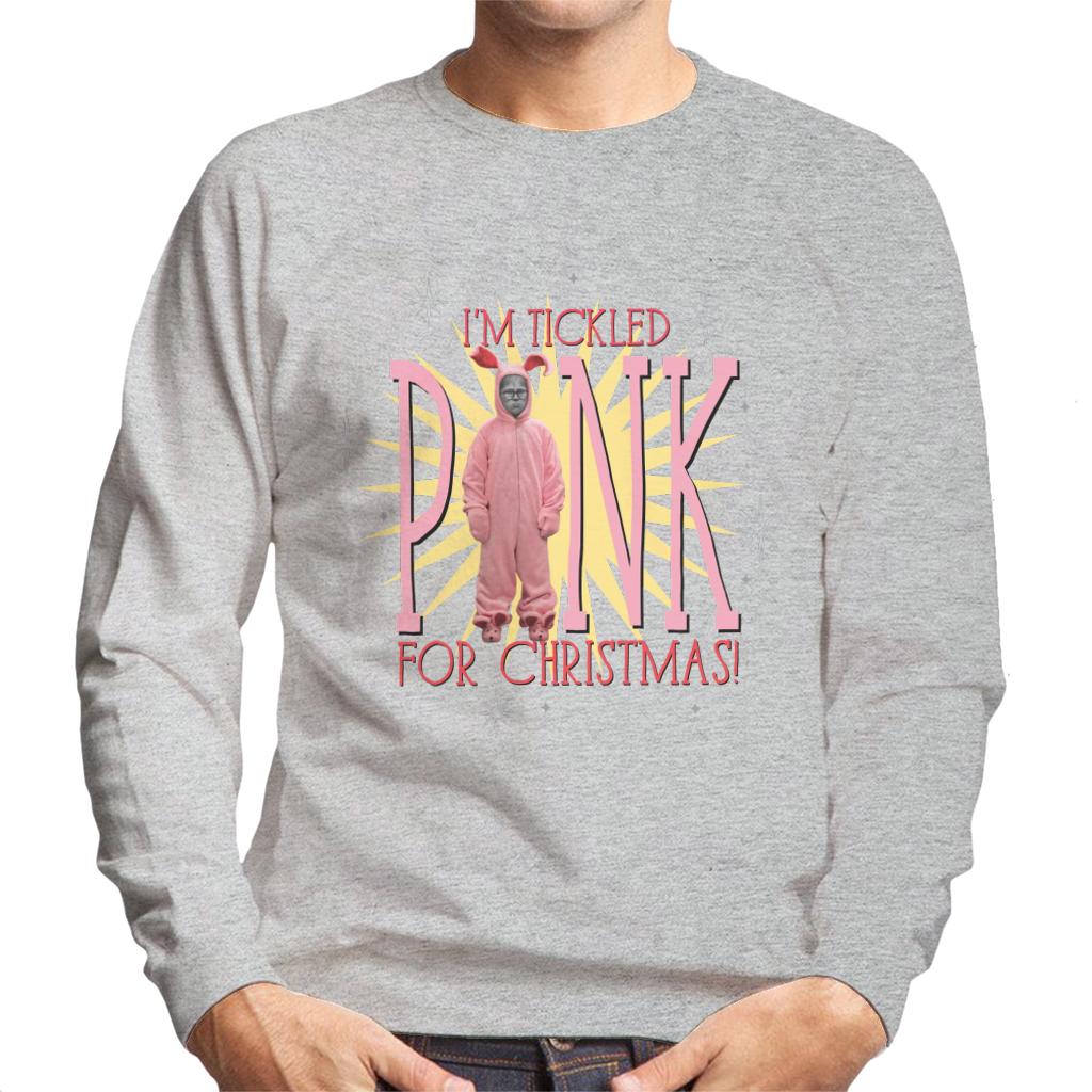 A Christmas Story I'm Tickled Pink For Christmas Men's Sweatshirt