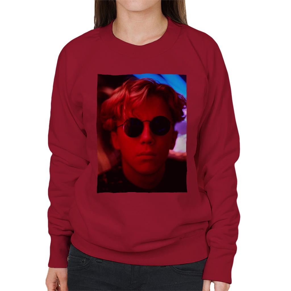 Weird Science Gary Wallace Wearing Glasses Women's Sweatshirt-ALL + EVERY