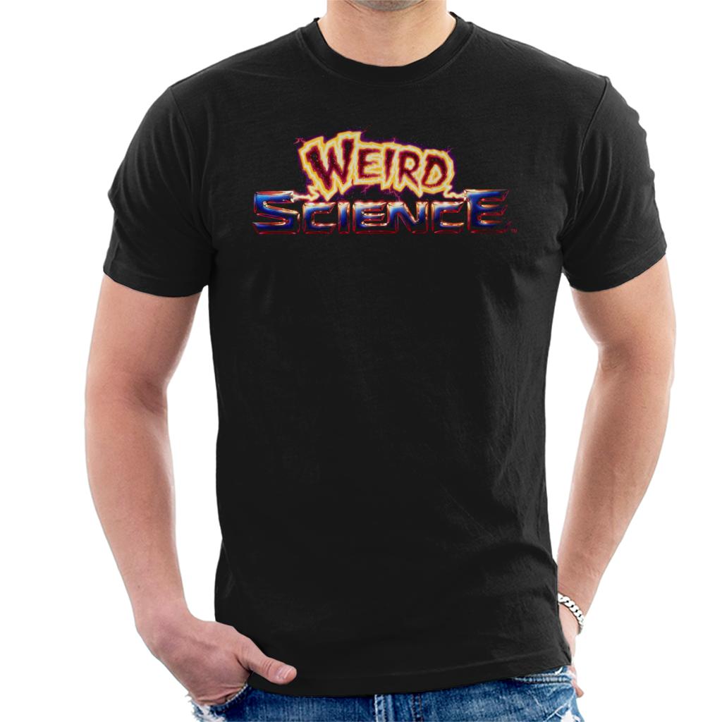 Weird Science Logo Men's T-Shirt-ALL + EVERY