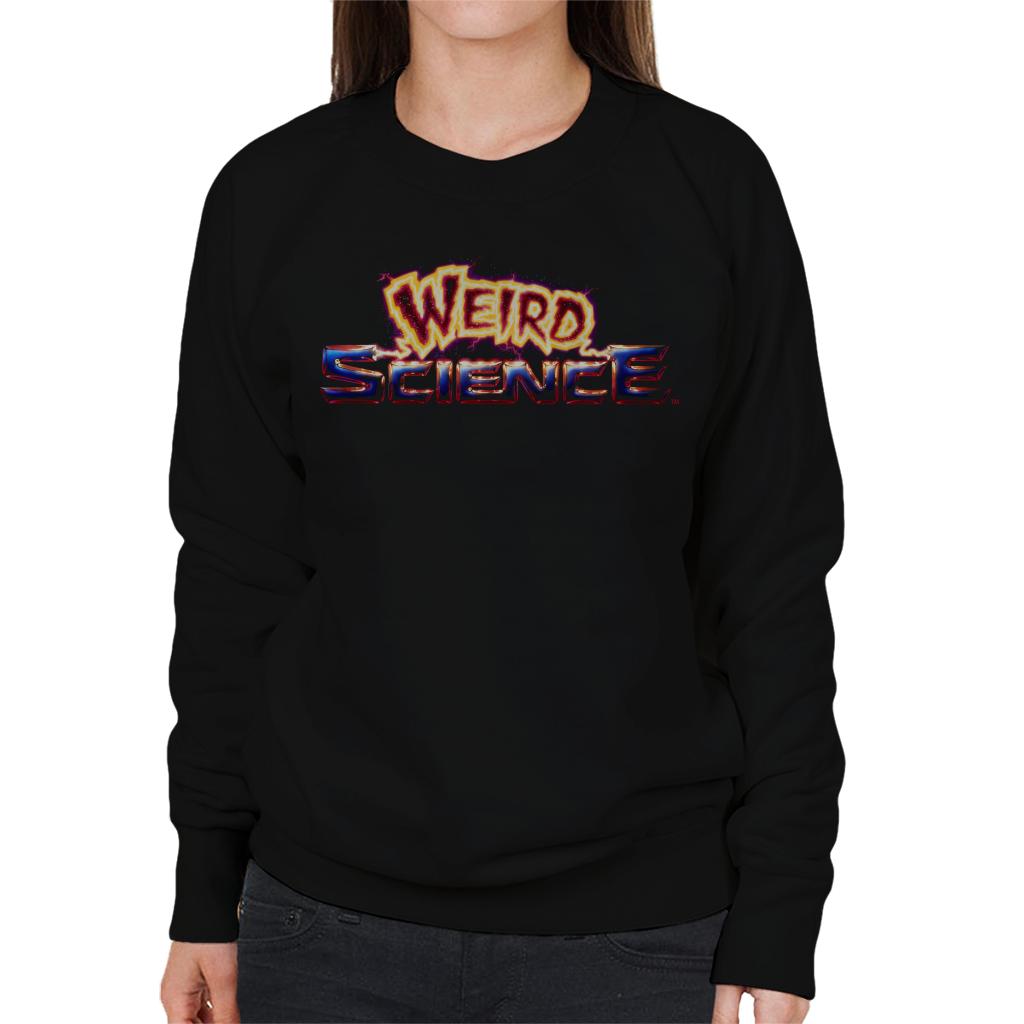 Weird Science Logo Women's Sweatshirt-ALL + EVERY