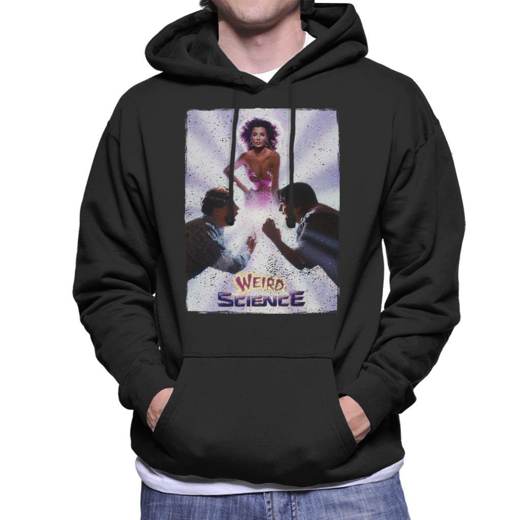 Weird Science Theatrical Poster Men's Hooded Sweatshirt-ALL + EVERY