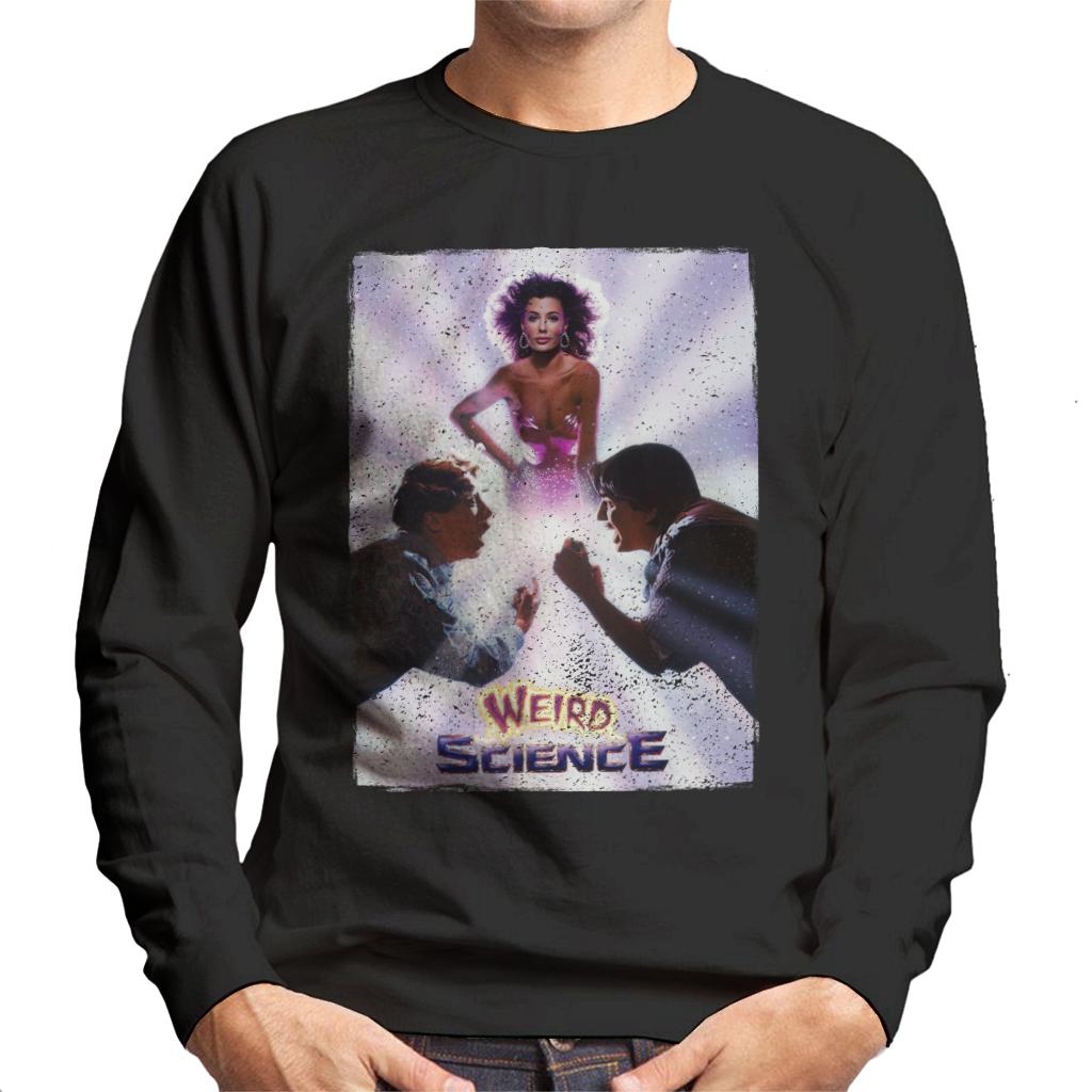 Weird Science Theatrical Poster Men's Sweatshirt-ALL + EVERY