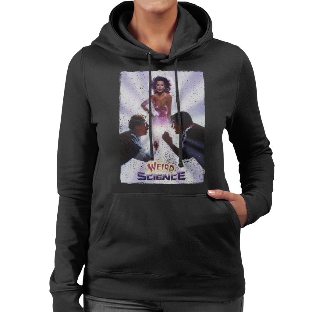 Weird Science Theatrical Poster Women's Hooded Sweatshirt-ALL + EVERY