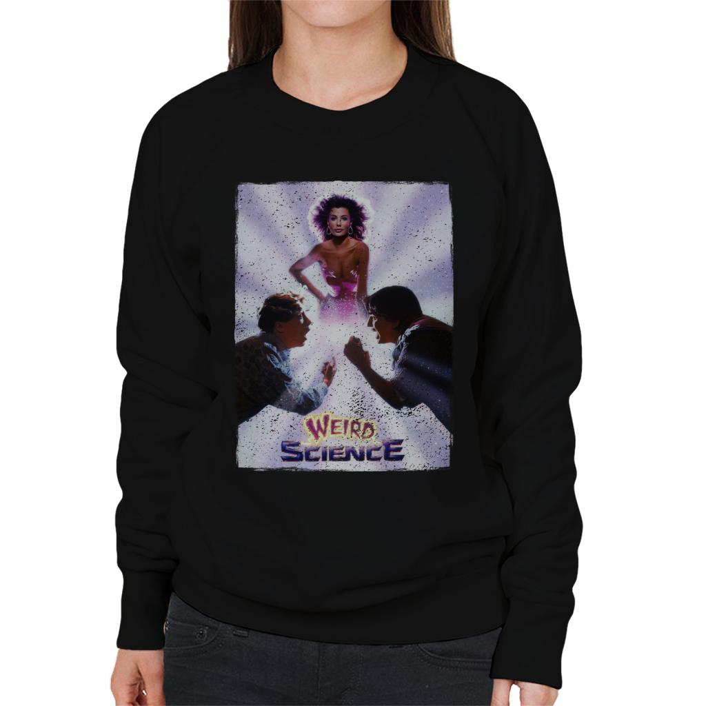 Weird Science Theatrical Poster Women's Sweatshirt-ALL + EVERY