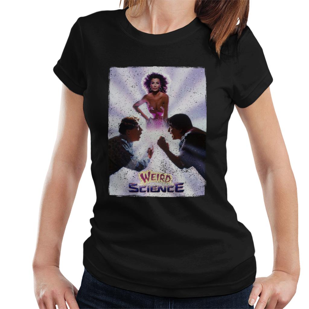 Weird Science Theatrical Poster Women's T-Shirt-ALL + EVERY